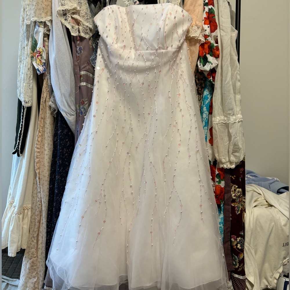 Vintage Alfred Angelo 90s gown dress